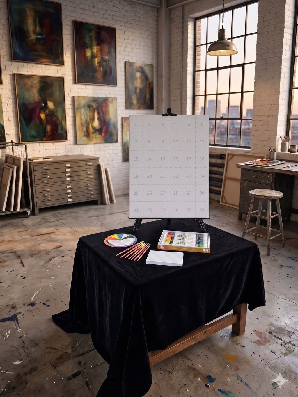 Guilded Canvas kit + Digital time capsule - Medium